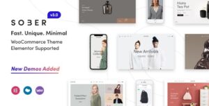 Sober WooCommerce WordPress Theme Free Download v3.5.4