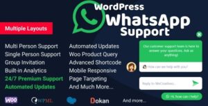 WordPress WhatsApp Support Nulled v2.5.1